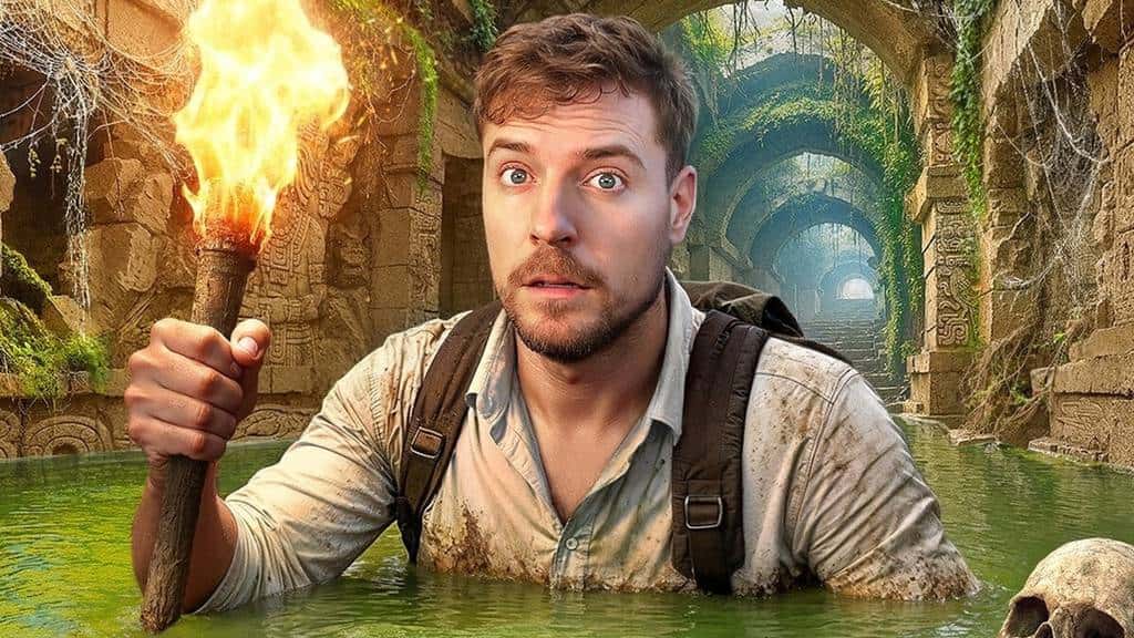MrBeast gera polêmica ao passar 100 horas em templo Maia no México