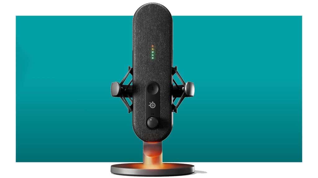 Microfone da SteelSeries: além do necessário para gamers, mas irresistível pelo preço