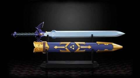 Réplica da Espada Mestra de Zelda com desconto na Amazon