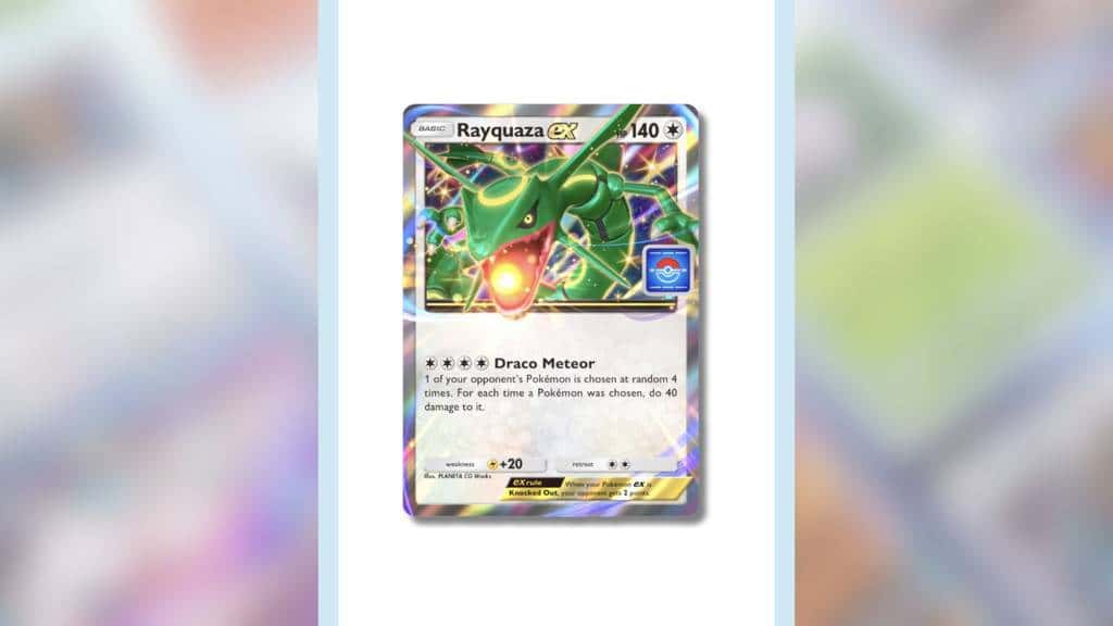 Evento Rayquaza ex no Pokémon TCG Pocket: cartas e melhores decks