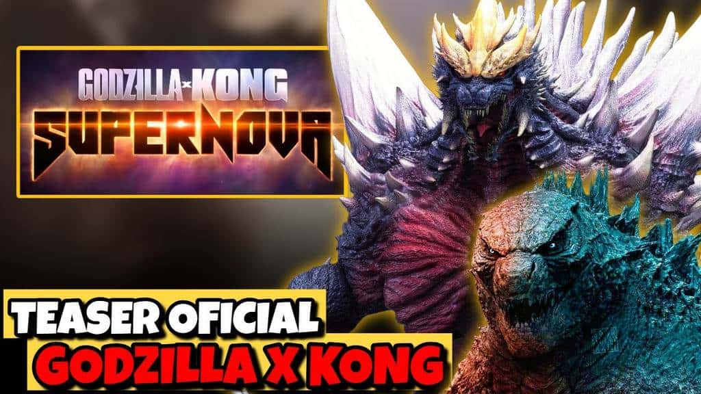 Novo Godzilla x Kong: Teaser e Título Oficial Revelados