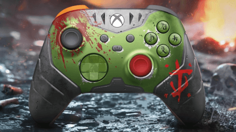 Controle temático de Doom para Xbox começa a esgotar nas lojas