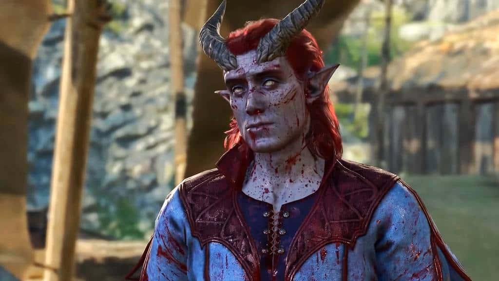 Baldur's Gate 3: Cena rara mostra refugiados Tieflings como zumbis em Ato 3