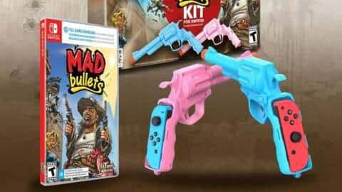 Mad Bullets no Switch: Pacote inclui revólveres Joy-Con para experiência arcade